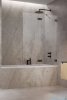 Radaway Essenza Pro Brushed GunMetal Pnd II parawan nawannowy 120cm prawy szczotkowany grafit 10102120-92-01R